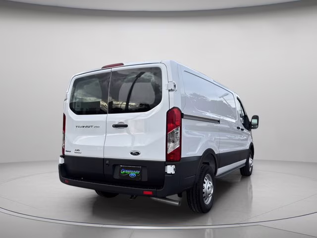 2025 Oxford White Ford Transit Cargo Van AWD Van