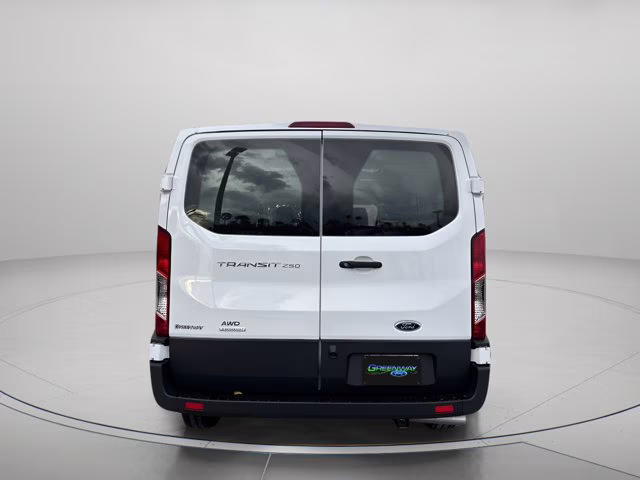 2025 Oxford White Ford Transit Cargo Van AWD Van