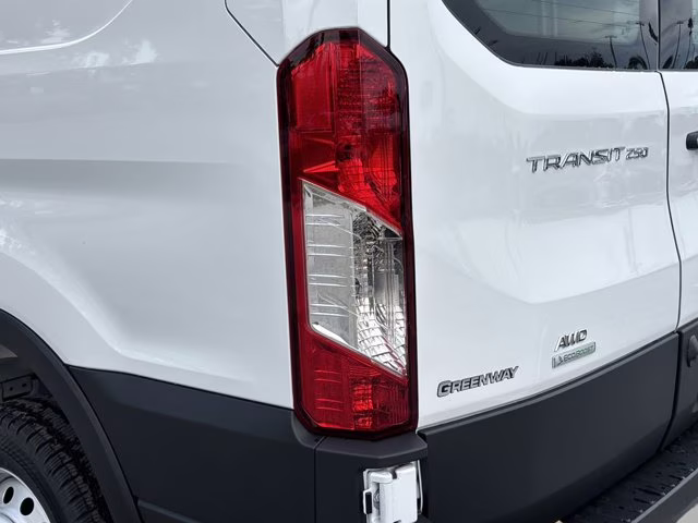 2025 Oxford White Ford Transit Cargo Van AWD Van