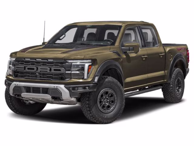 2025 Shelter Green Ford F-150 Raptor 4X4 Truck
