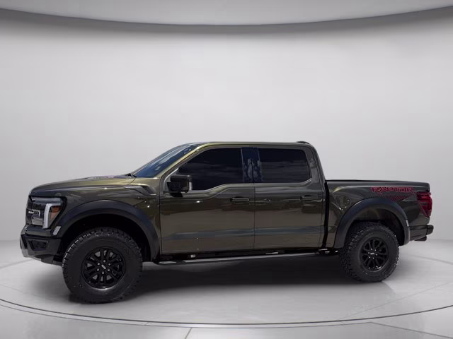 2025 Shelter Green Ford F-150 Raptor 4X4 Truck