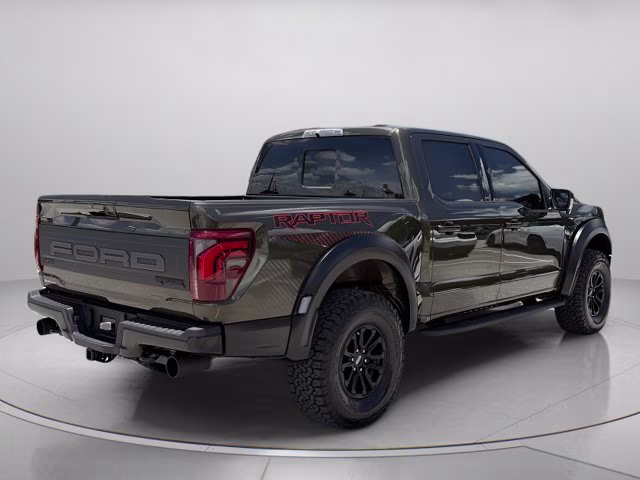 2025 Shelter Green Ford F-150 Raptor 4X4 Truck