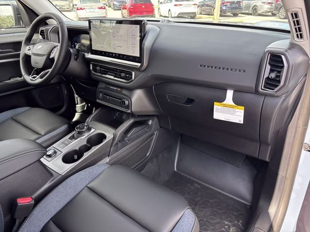 2025 Azure Gray Metallic Tri-Coat Ford Bronco Sport Outer Banks 4X4 SUV