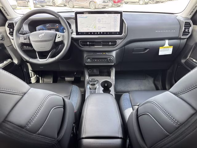 2025 Azure Gray Metallic Tri-Coat Ford Bronco Sport Outer Banks 4X4 SUV
