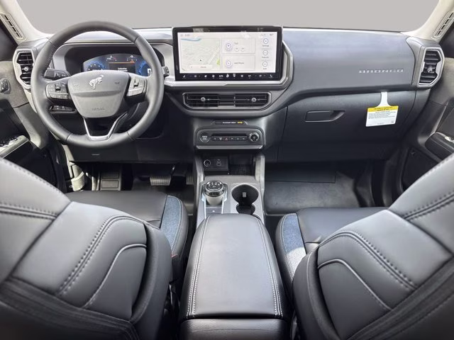 2025 Azure Gray Metallic Tri-Coat Ford Bronco Sport Outer Banks 4X4 SUV