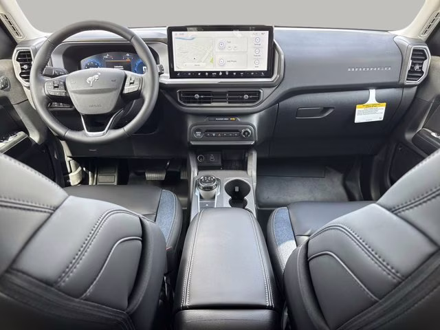 2025 Azure Gray Metallic Tri-Coat Ford Bronco Sport Outer Banks 4X4 SUV