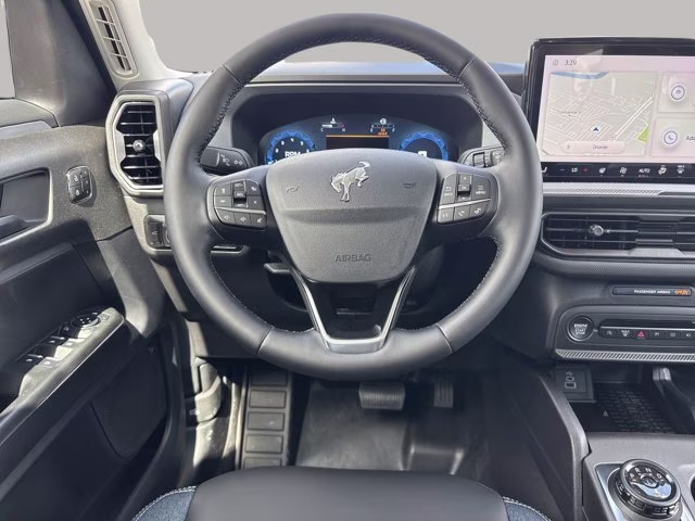 2025 Azure Gray Metallic Tri-Coat Ford Bronco Sport Outer Banks 4X4 SUV