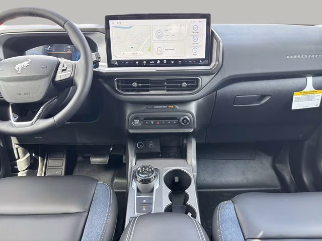 2025 Azure Gray Metallic Tri-Coat Ford Bronco Sport Outer Banks 4X4 SUV