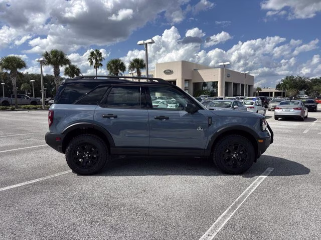 2025 Azure Gray Metallic Tri-Coat Ford Bronco Sport Outer Banks 4X4 SUV