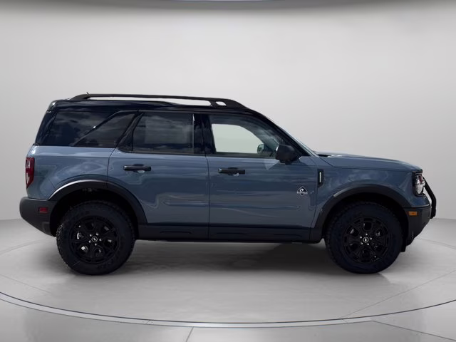 2025 Azure Gray Metallic Tri-Coat Ford Bronco Sport Outer Banks 4X4 SUV