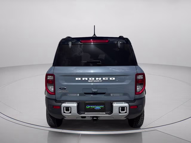 2025 Azure Gray Metallic Tri-Coat Ford Bronco Sport Outer Banks 4X4 SUV