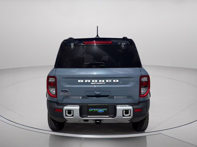 2025 Azure Gray Metallic Tri-Coat Ford Bronco Sport Outer Banks 4X4 SUV