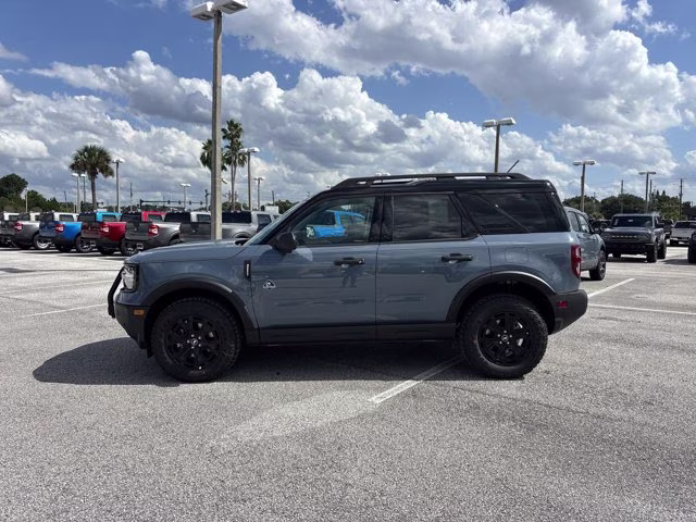 2025 Azure Gray Metallic Tri-Coat Ford Bronco Sport Outer Banks 4X4 SUV