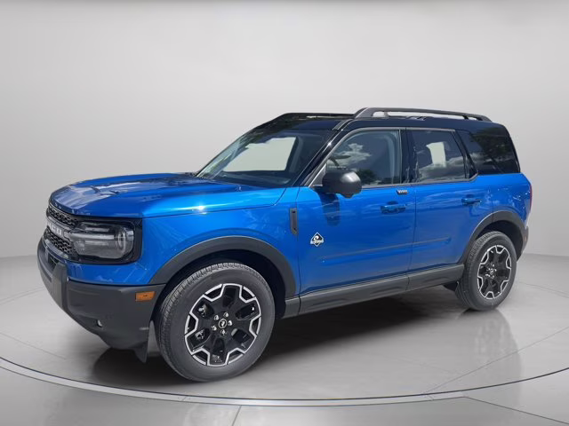 2025 Velocity Blue Metallic Ford Bronco Sport Outer Banks 4X4 SUV