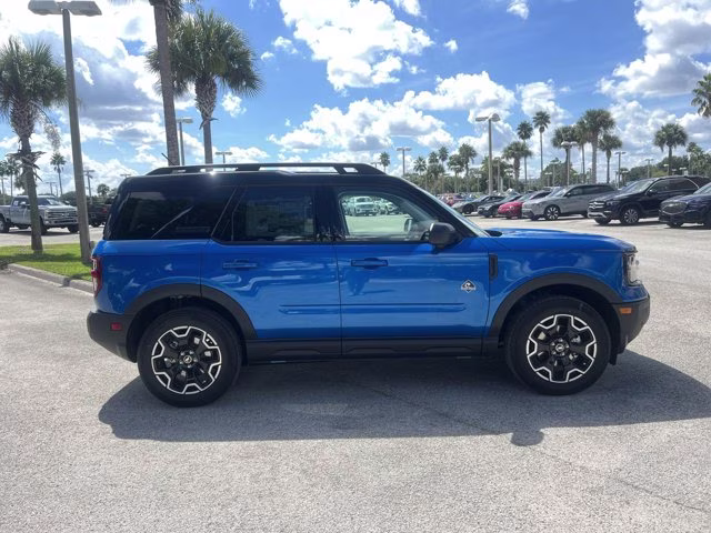 2025 Velocity Blue Metallic Ford Bronco Sport Outer Banks 4X4 SUV