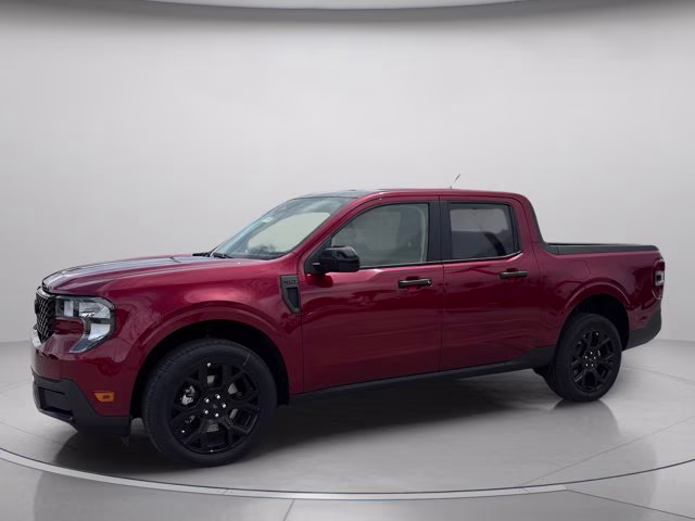 2025 Ruby Red Metallic Tinted Clearcoat Ford Maverick XLT AWD Truck