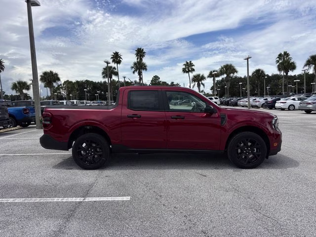 2025 Ruby Red Metallic Tinted Clearcoat Ford Maverick XLT AWD Truck