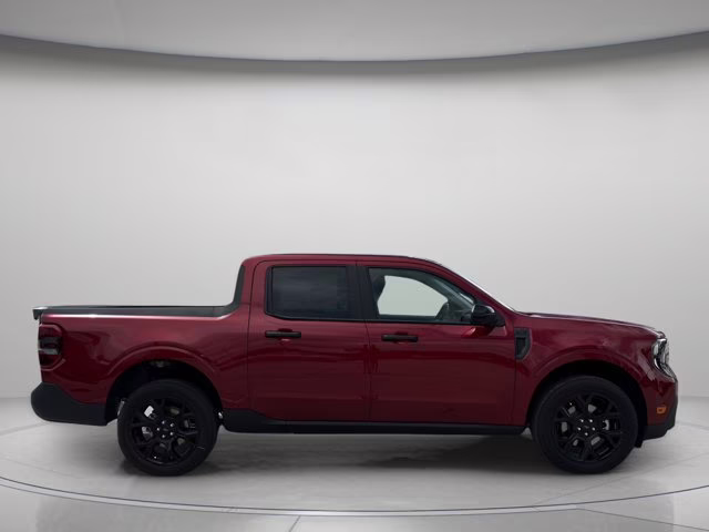 2025 Ruby Red Metallic Tinted Clearcoat Ford Maverick XLT AWD Truck