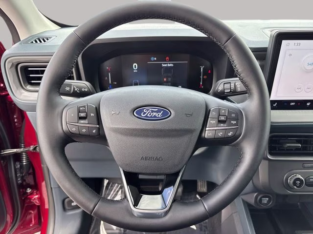 2025 Ruby Red Metallic Tinted Clearcoat Ford Maverick XLT AWD Truck