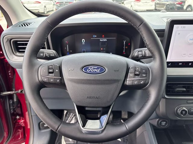 2025 Ruby Red Metallic Tinted Clearcoat Ford Maverick XLT AWD Truck