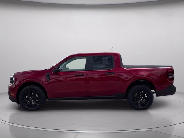 2025 Ruby Red Metallic Tinted Clearcoat Ford Maverick XLT AWD Truck