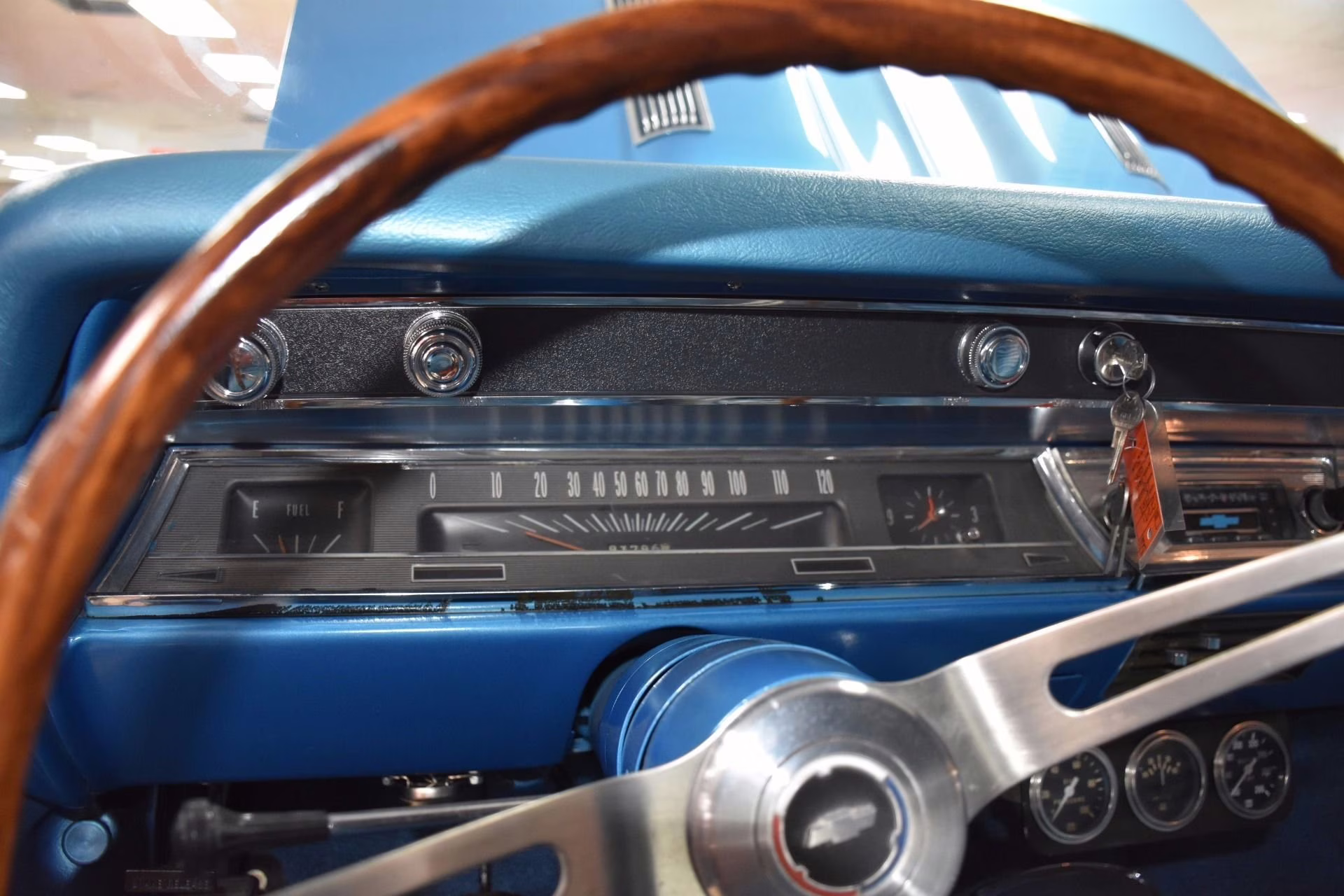 1967 Marina Blue Chevrolet Chevelle SS396 - #s Match, 4-Speed Coupe