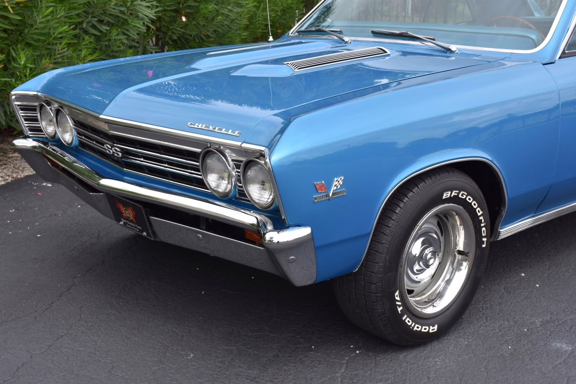 1967 Marina Blue Chevrolet Chevelle SS396 - #s Match, 4-Speed Coupe