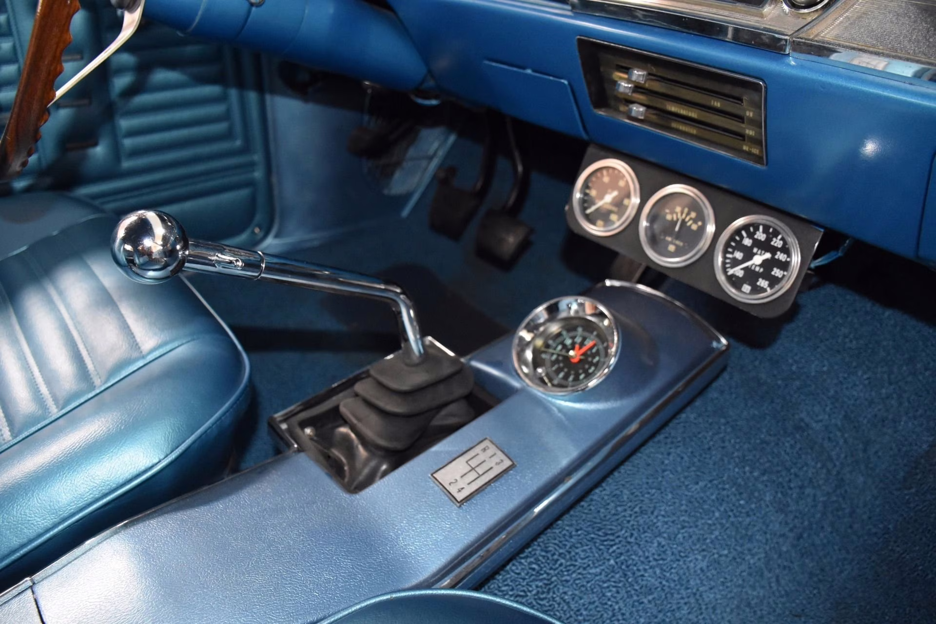 1967 Marina Blue Chevrolet Chevelle SS396 - #s Match, 4-Speed Coupe