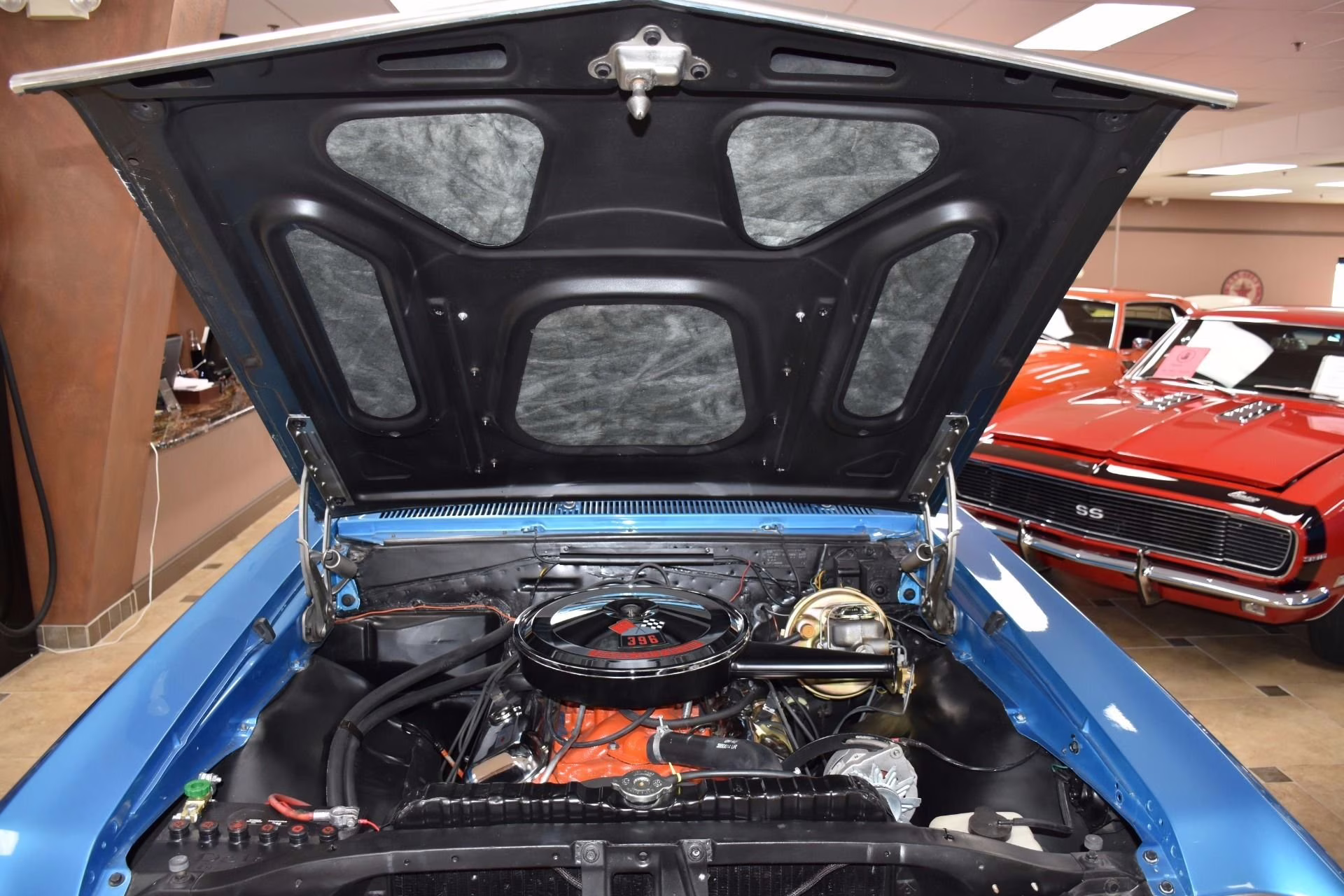 1967 Marina Blue Chevrolet Chevelle SS396 - #s Match, 4-Speed Coupe