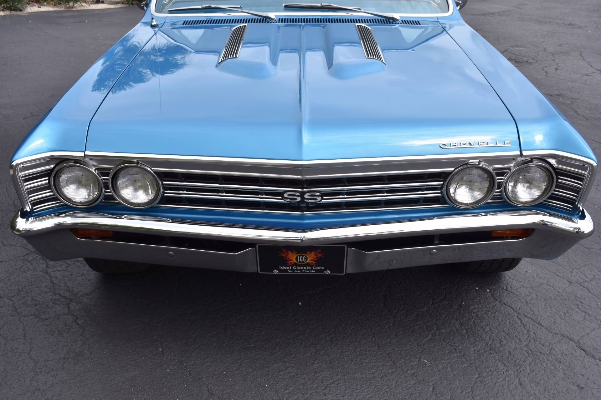 1967 Marina Blue Chevrolet Chevelle SS396 - #s Match, 4-Speed Coupe