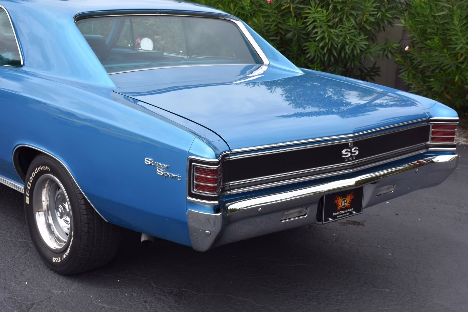 1967 Marina Blue Chevrolet Chevelle SS396 - #s Match, 4-Speed Coupe