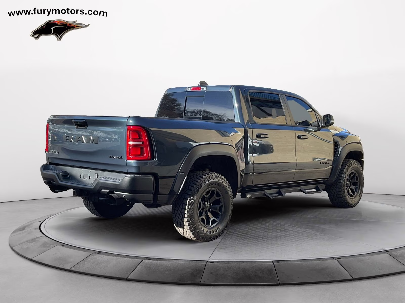 2025 Forged Blue Metallic Ram 1500 RHO 4X4 Truck