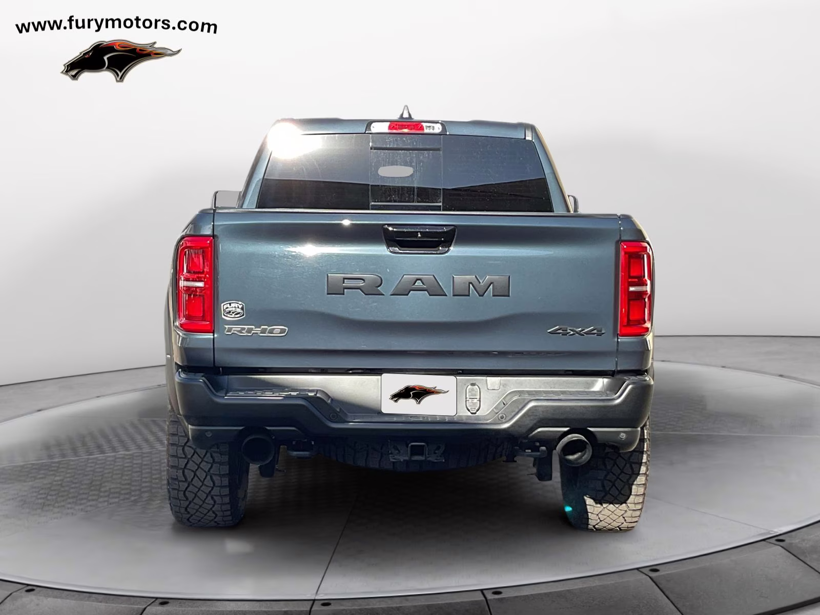 2025 Forged Blue Metallic Ram 1500 RHO 4X4 Truck