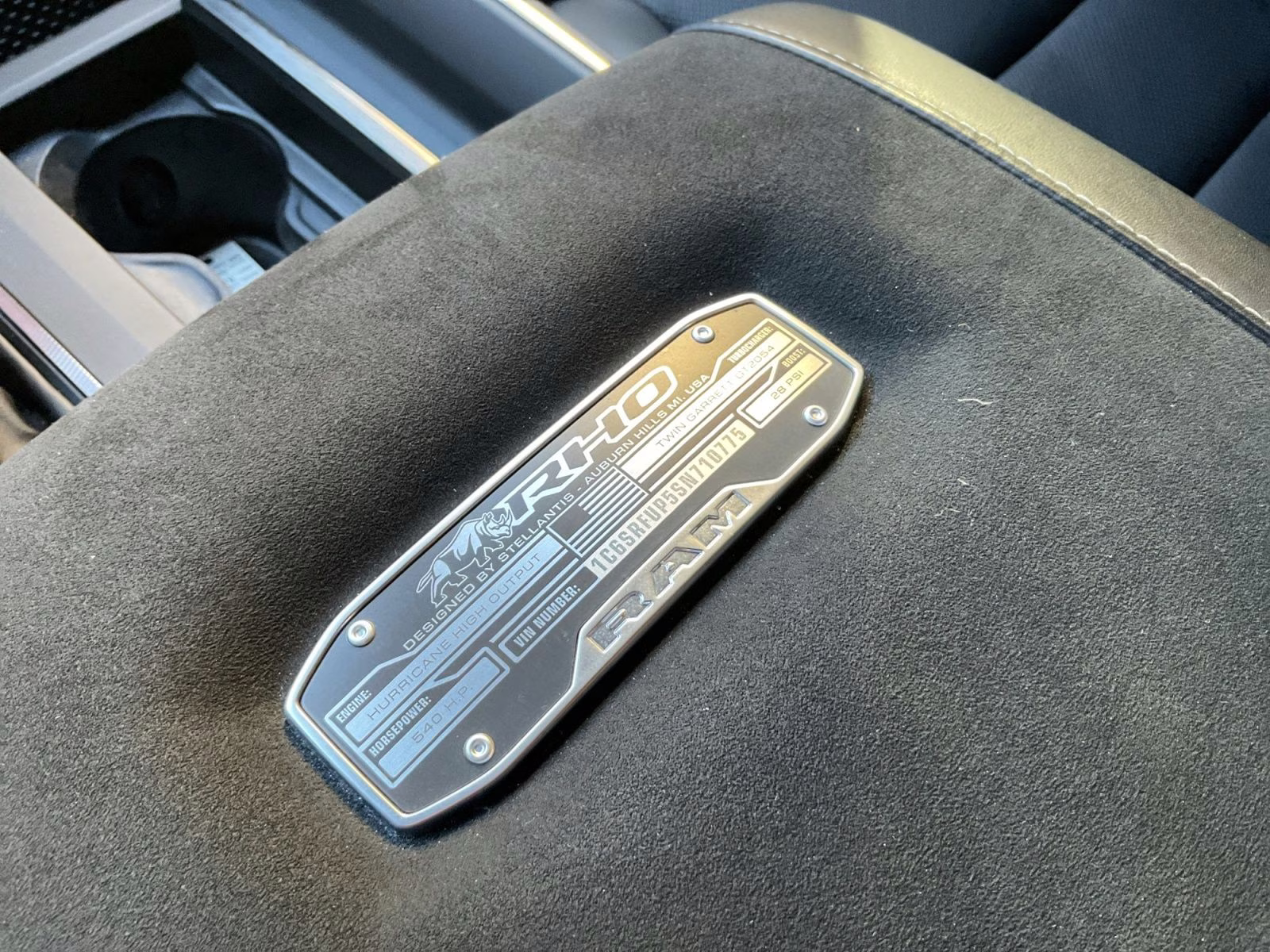 2025 Forged Blue Metallic Ram 1500 RHO 4X4 Truck