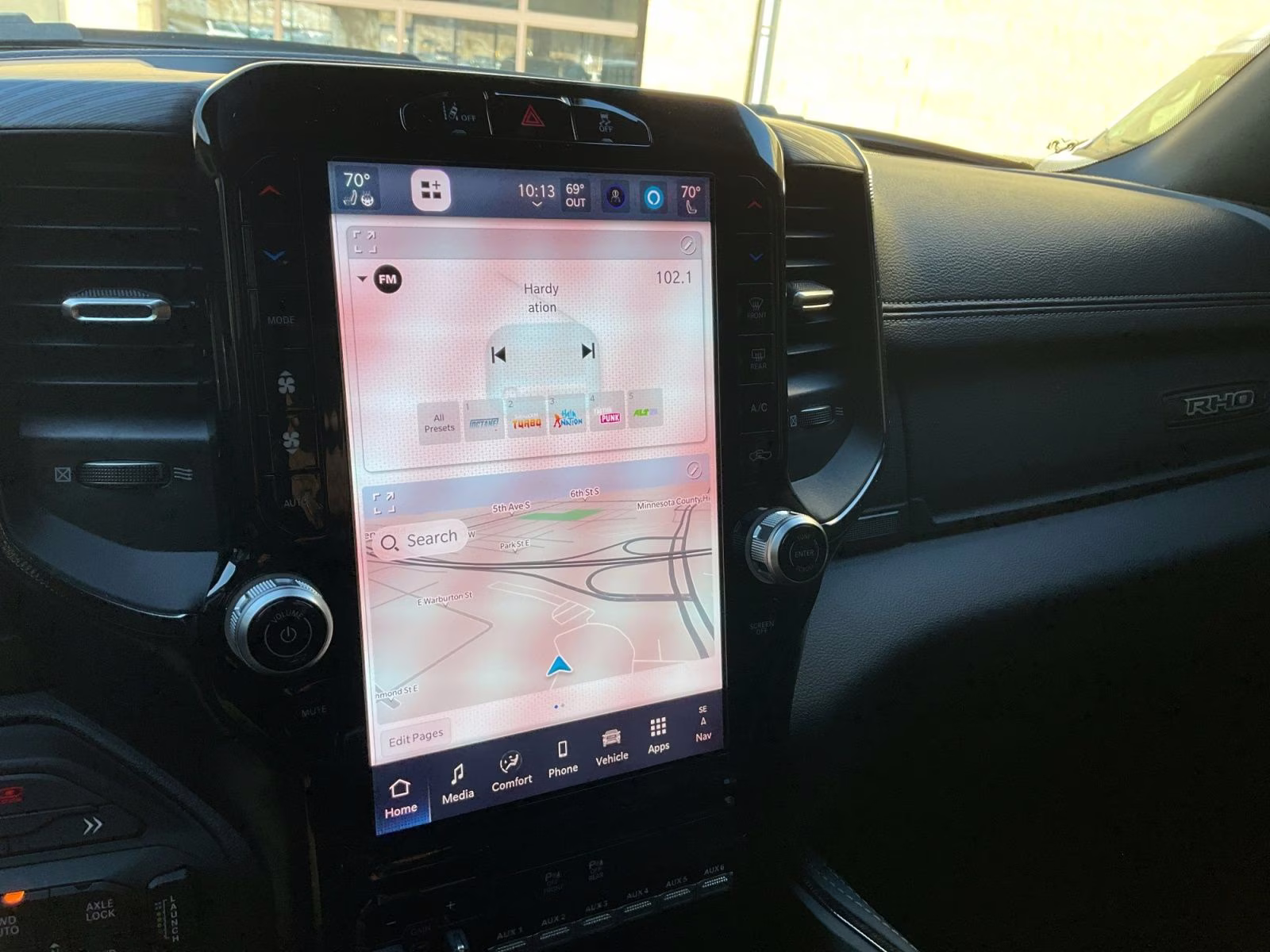 2025 Forged Blue Metallic Ram 1500 RHO 4X4 Truck