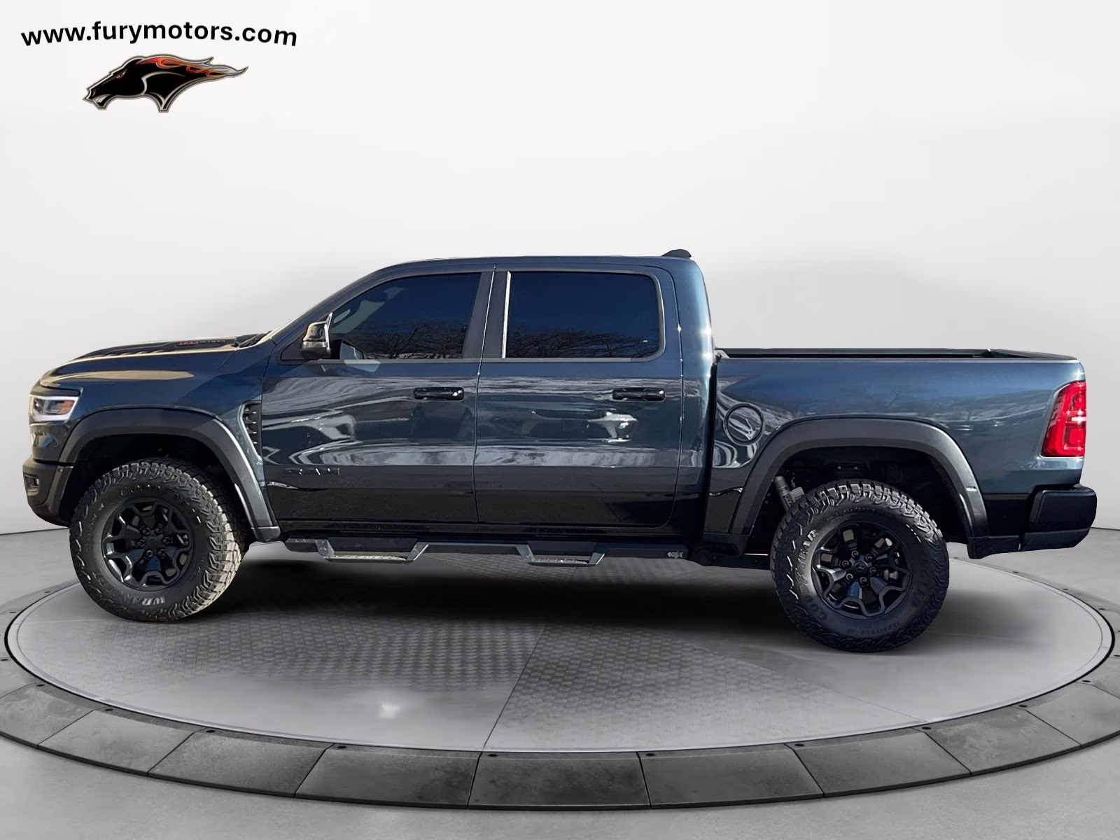 2025 Forged Blue Metallic Ram 1500 RHO 4X4 Truck