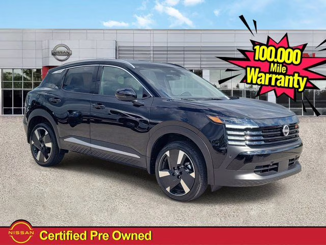 2025 Super Black Nissan Kicks SR FWD SUV