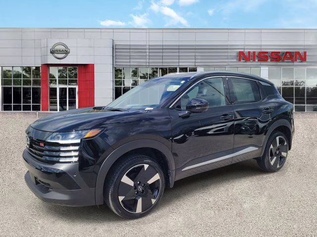2025 Super Black Nissan Kicks SR FWD SUV