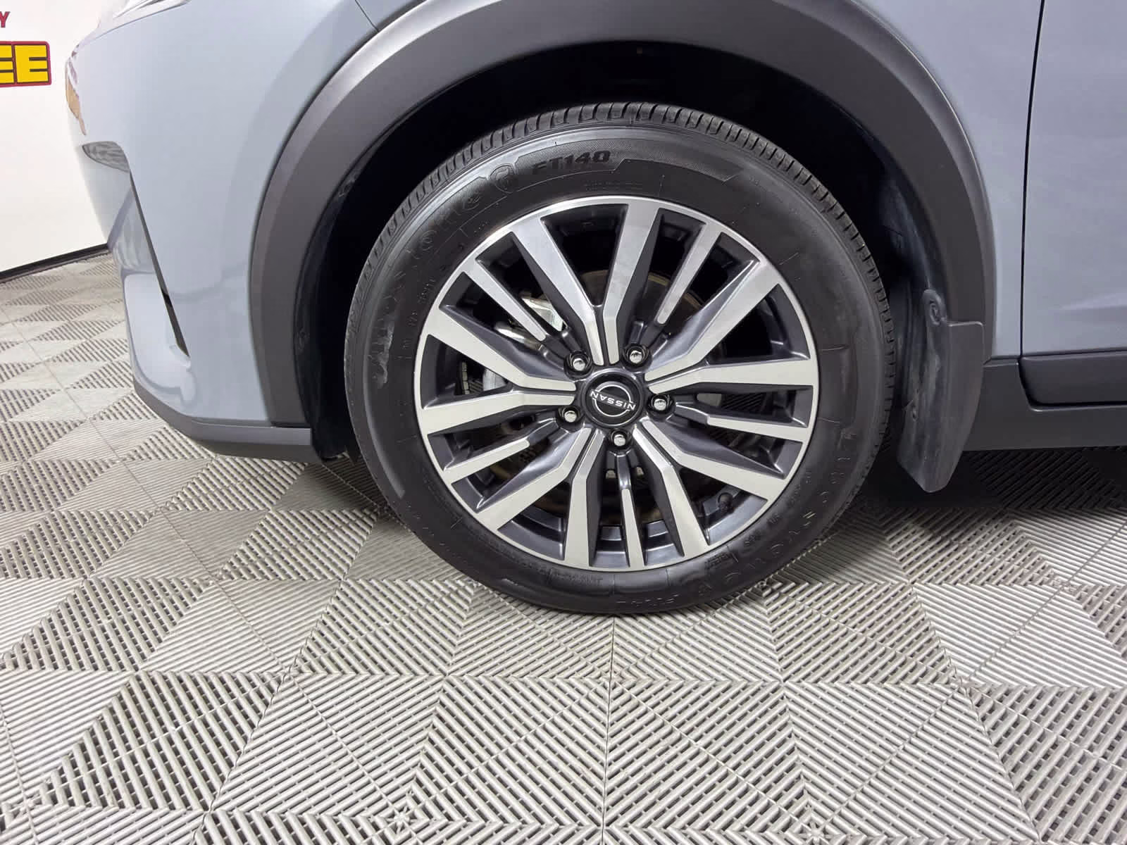 2023 Gray/Super Black Nissan Kicks SV FWD SUV