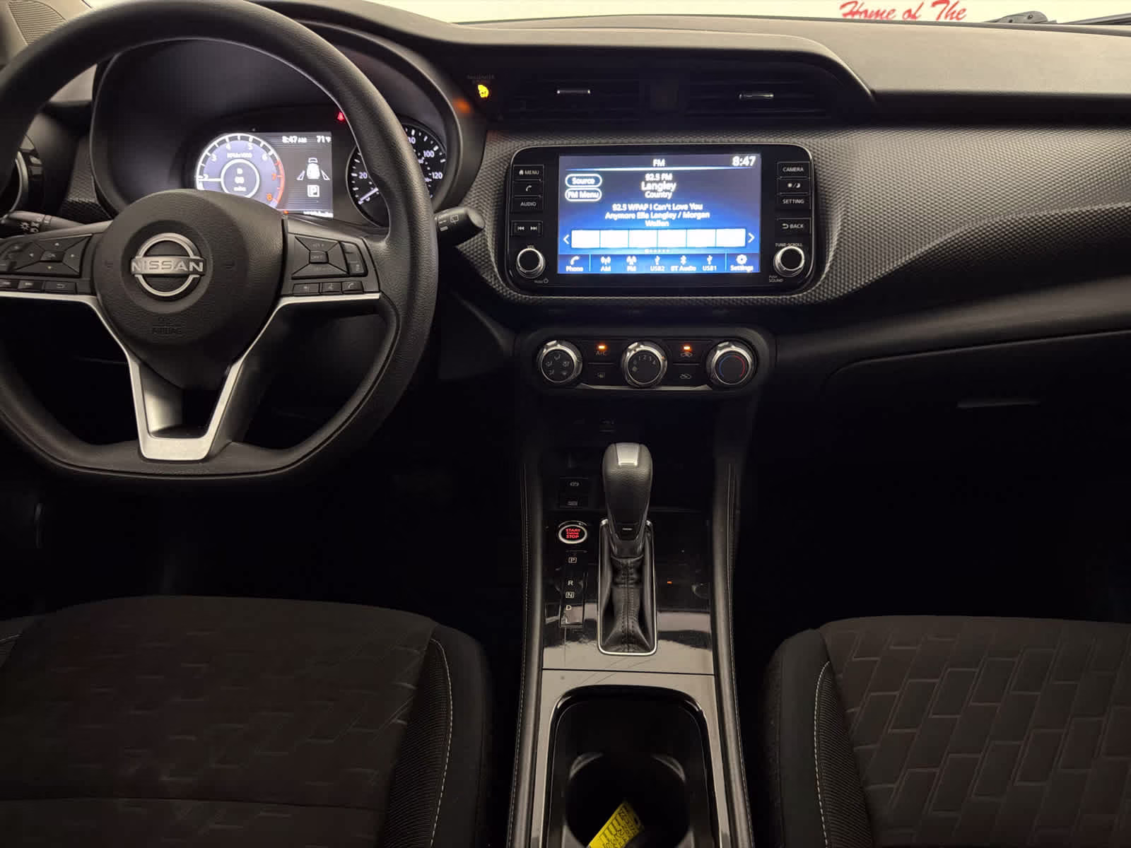 2023 Gray/Super Black Nissan Kicks SV FWD SUV