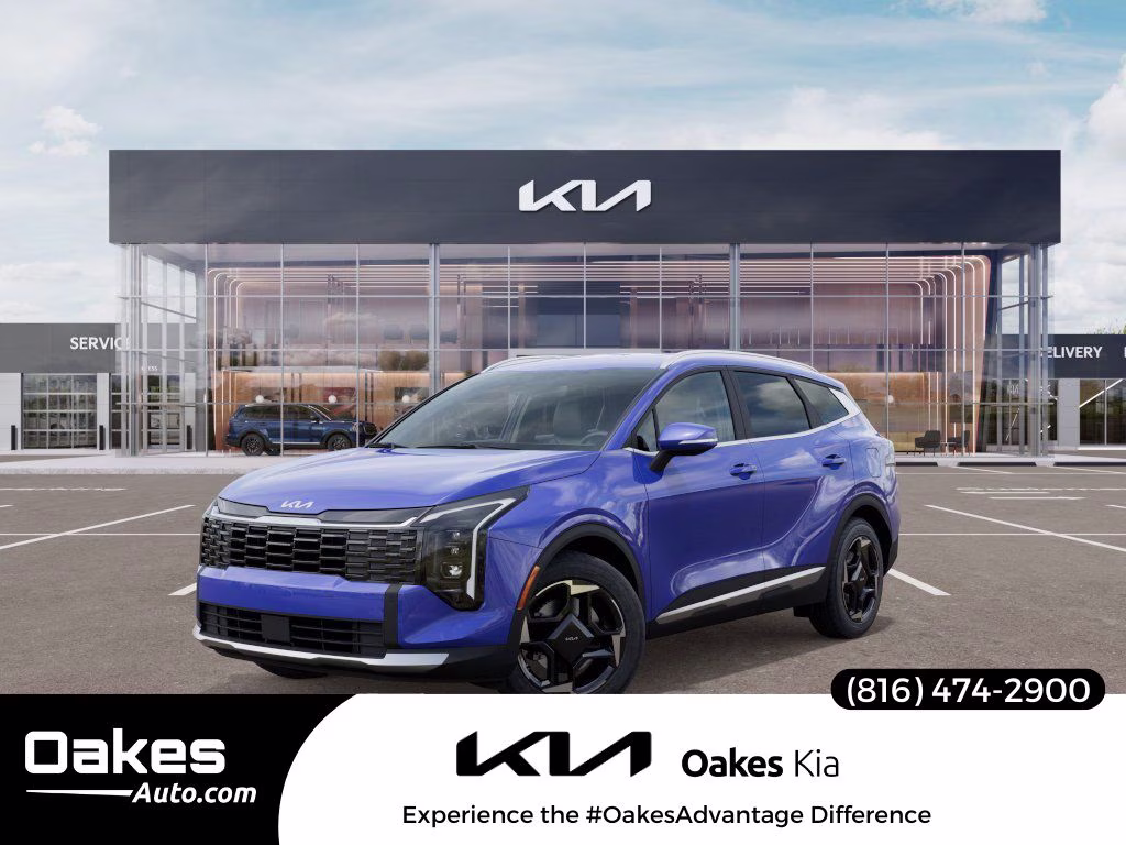 2026 Nebular Blue Kia Sportage EX AWD SUV