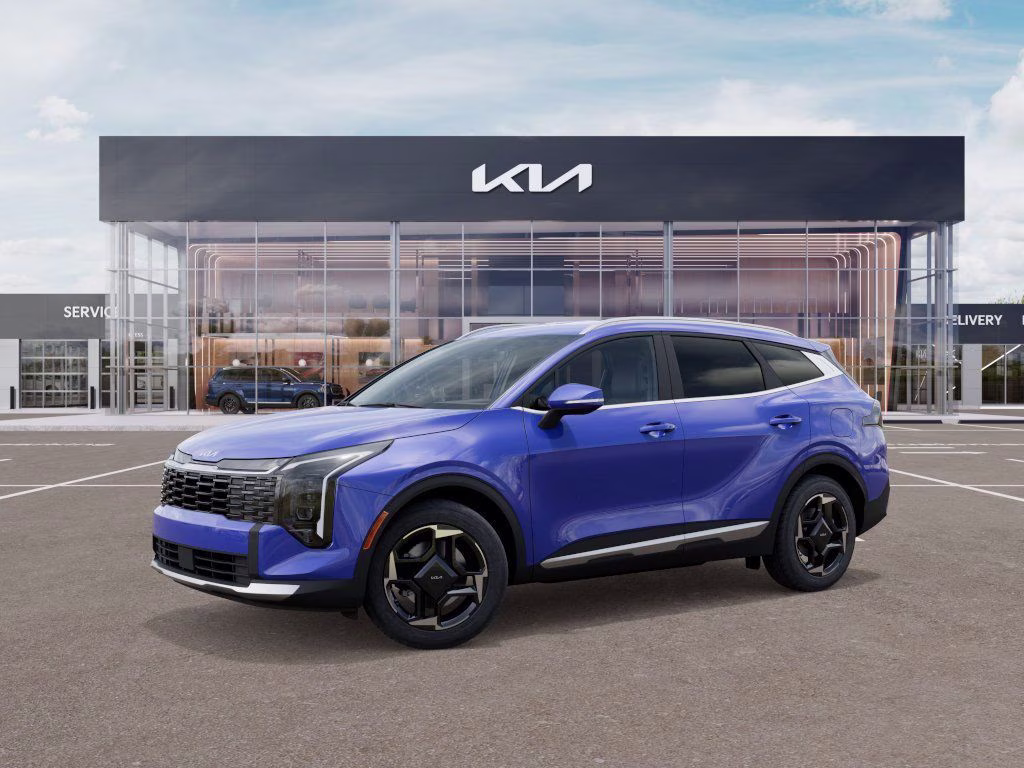 2026 Nebular Blue Kia Sportage EX AWD SUV