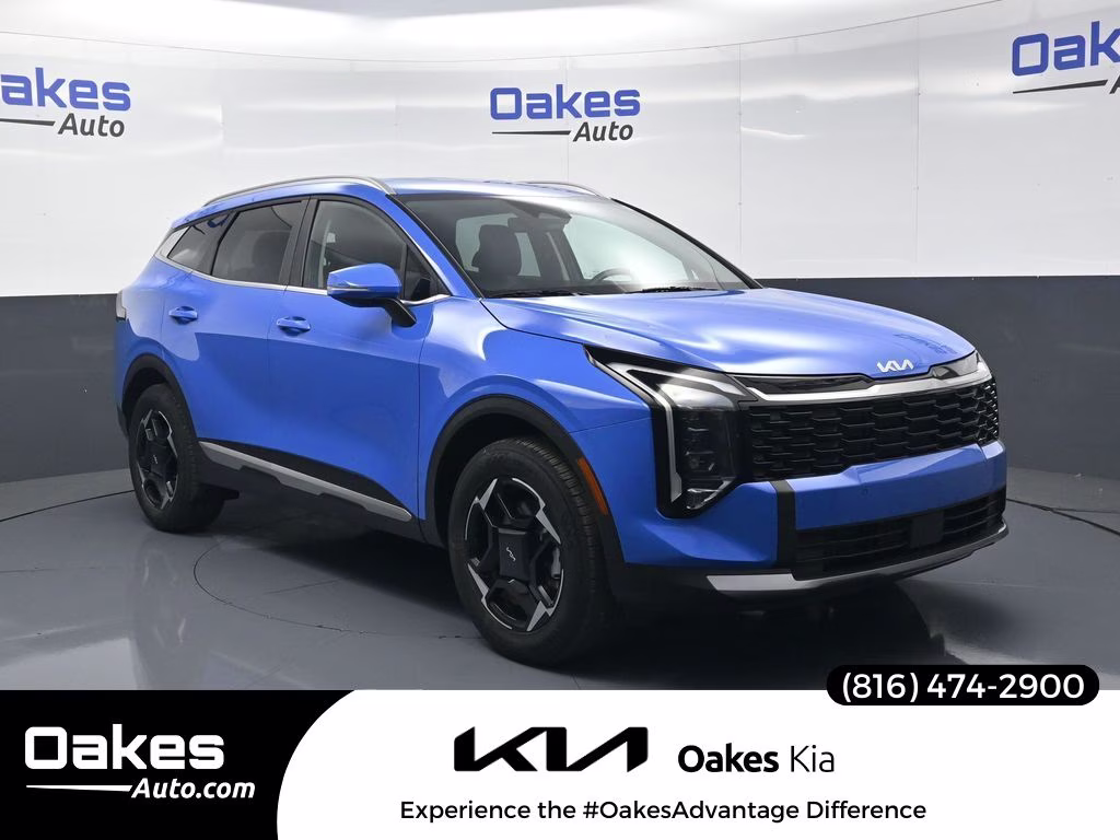 2026 Nebular Blue Kia Sportage EX AWD SUV
