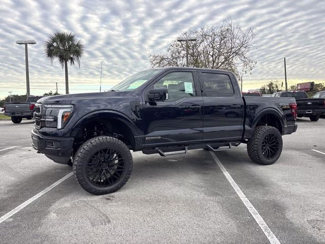 2025 Antimatter Blue Metallic Ford F-150 LARIAT 4X4 Truck