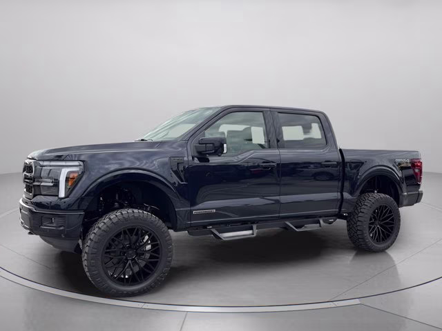 2025 Antimatter Blue Metallic Ford F-150 LARIAT 4X4 Truck
