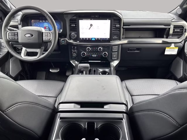 2025 Antimatter Blue Metallic Ford F-150 LARIAT 4X4 Truck