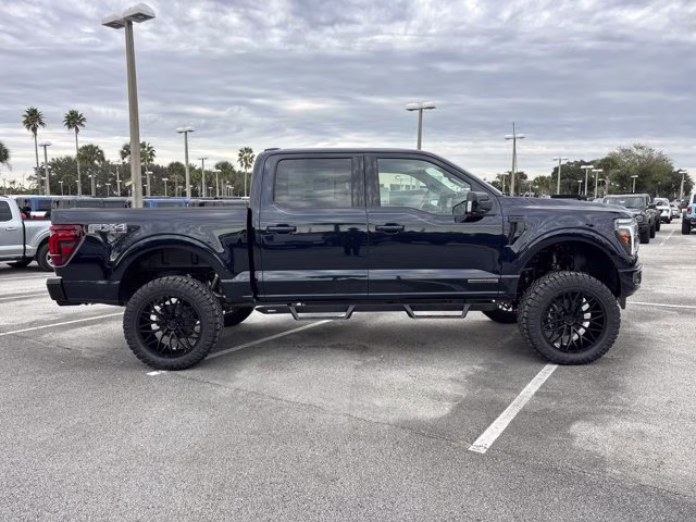 2025 Antimatter Blue Metallic Ford F-150 LARIAT 4X4 Truck