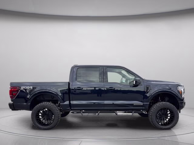 2025 Antimatter Blue Metallic Ford F-150 LARIAT 4X4 Truck