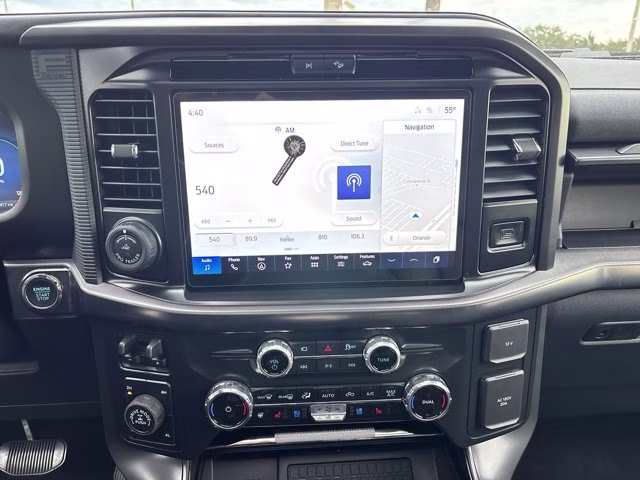 2025 Antimatter Blue Metallic Ford F-150 LARIAT 4X4 Truck