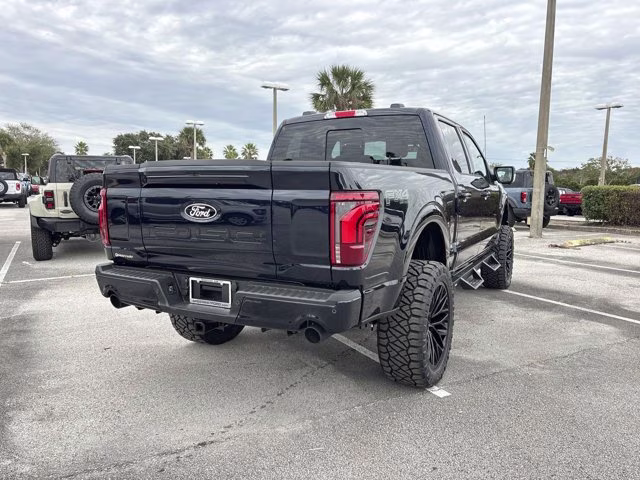 2025 Antimatter Blue Metallic Ford F-150 LARIAT 4X4 Truck